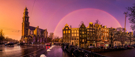 Sunset Westerkerk Amsterdam