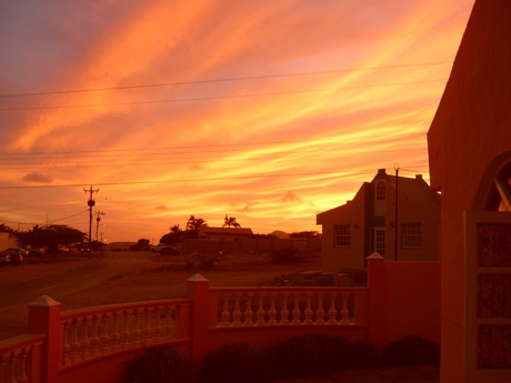 De pracht van een zonsondergang