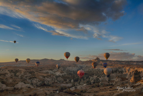 Luchtballonvaart Cappadocië