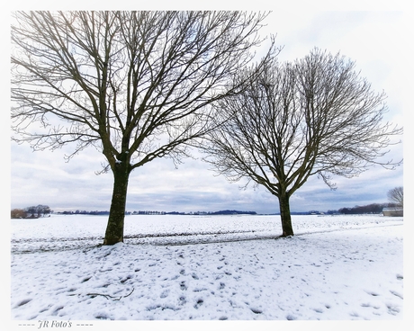 Winterlandschap.