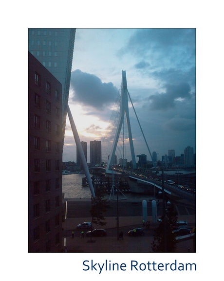 Skyline Rotterdam by Night