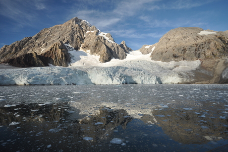 Gletsjer op Spitsbergen
