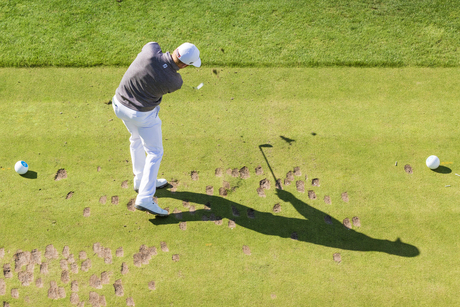 Double tee-off KLM Open