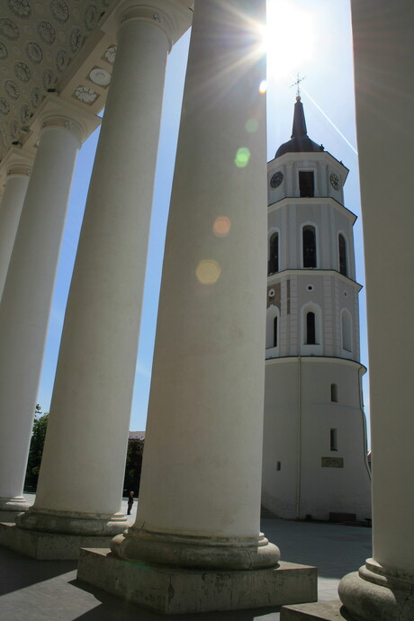 Kathedraal en klokkentoren van Vilnius
