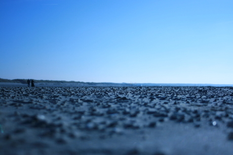 Zand op het strand