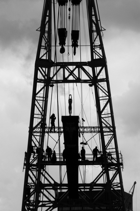 Red Bull cliffdiving Rotterdam