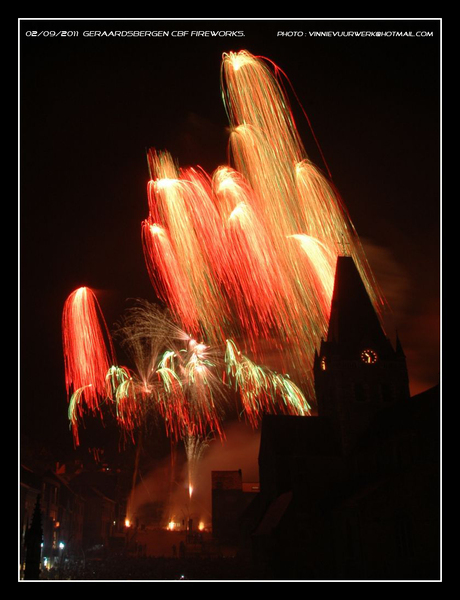 Vuurwerk Geraardsbergen 02/09/2011