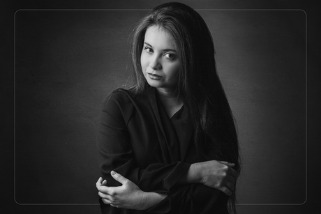 Fine art portret van Janna