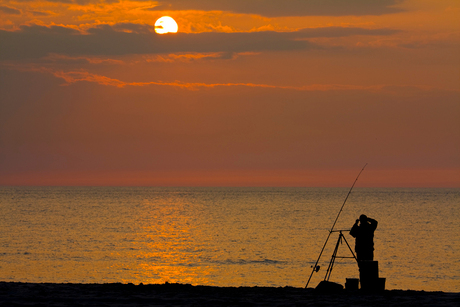 Noordzee visser