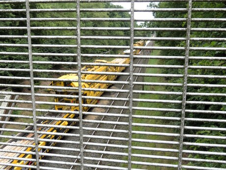 P1290435   Viaduct   Veenendaal    Spoor  vernieuwen   Veenendaal Maarn  op 4 aug 2025  