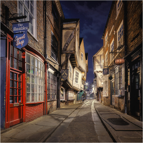 The Shambles early morning
