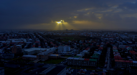 Reykjavik ontwaakt