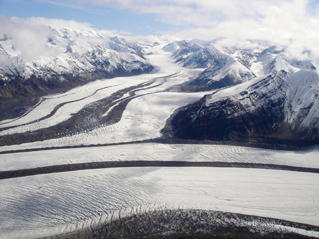 Alaska gletsjers kijken