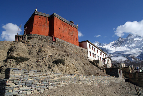 Het klooster van Jharkot