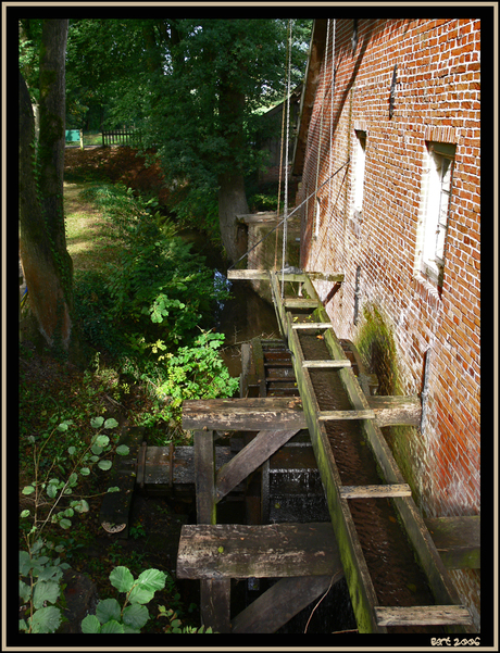 De watermolen van Frans