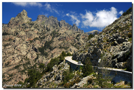 Bergpas in Corsica