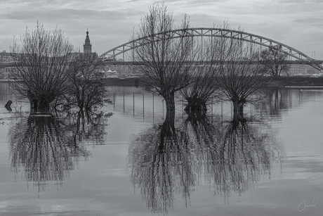 Nijmegen onder water