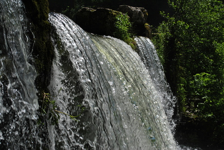 water in beweging