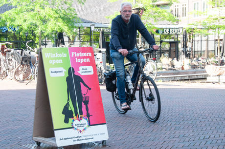 verboden te fietsen