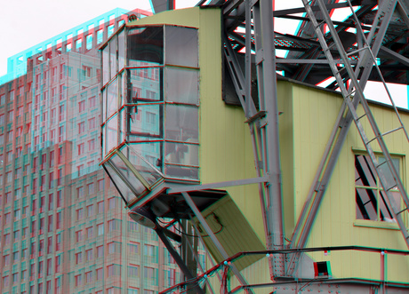 cabine Kadekraan Leuvehaven Rotterdam 3D 