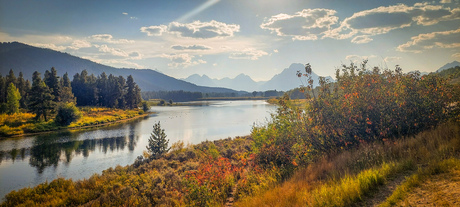 Uitzicht grand teton 