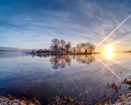 Zonsopkomt bij de Ronde Hoep