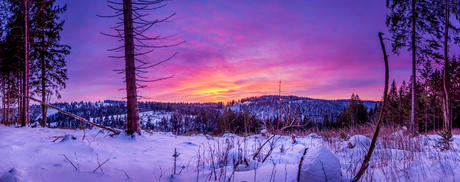 Winterberg sunset