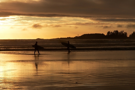 Surfers Tofino BC