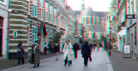 Alkmaar 2025 3D anaglyph stereo Fuji-W3