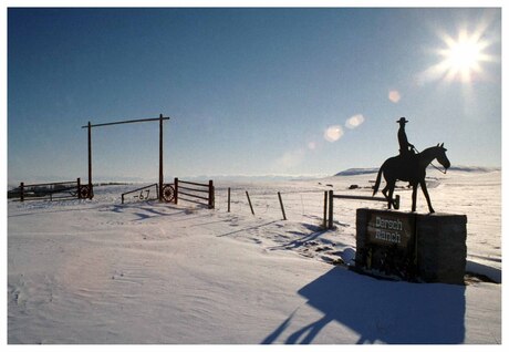 boerderij in Alberta (Canada)