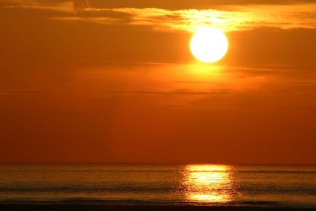 Zonsondergang op Texel 2