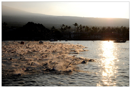 Start Ironman Hawaii