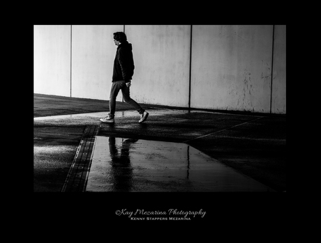 walking out