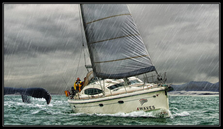 Sailing cold water