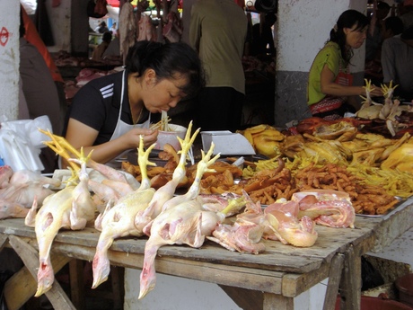Markt in Yangshuo, China