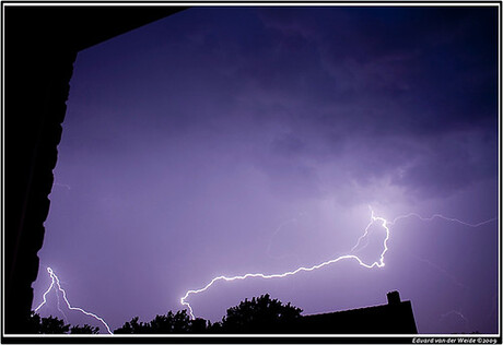 Onweer in Hoogeveen