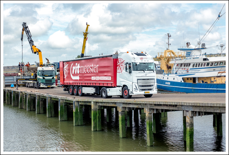 Drukte op de pier