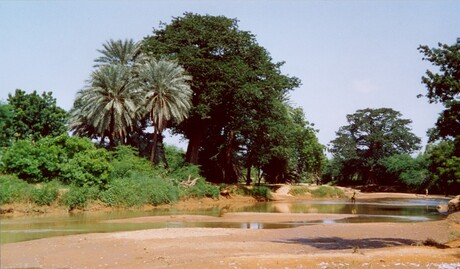 Wadi in Bandiagara