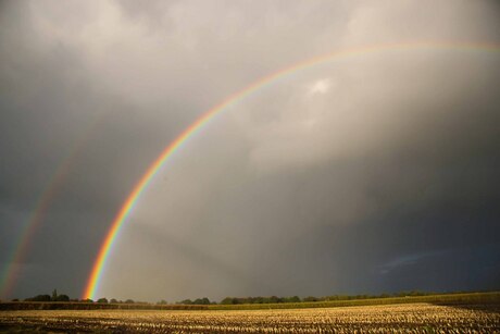 A double rainbow