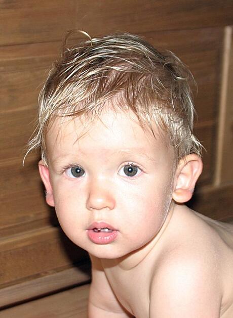 Portret van een baby