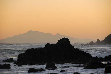 Red Rocks Owhiro Bay Nieuw Zeeland