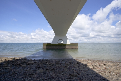 De brug aan de onderkant