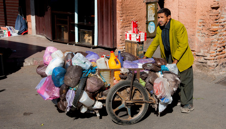 "Harde werker" in Marrakech