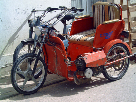 Zelfbouw rolstoel
