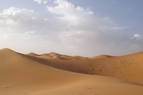 De Sahara bij Erg Chebbi in Marokko