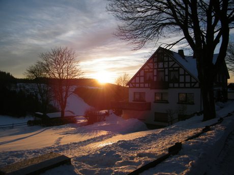 Sunset Winterbergen