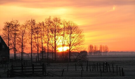 In vuur en vlam