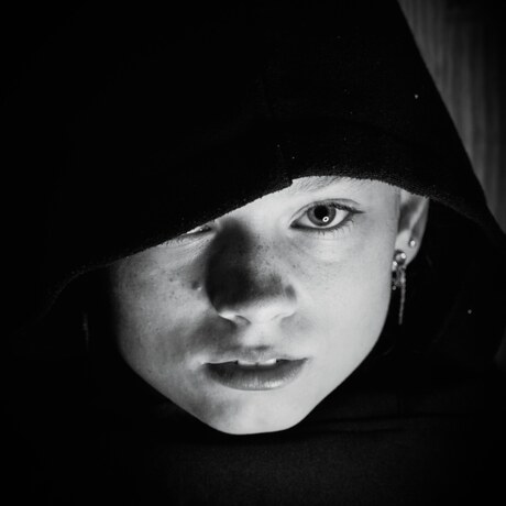 Black and White portret