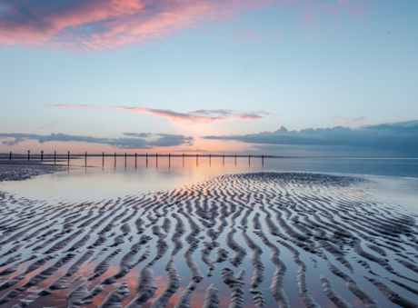 Zonsopkomst Maasvlakte