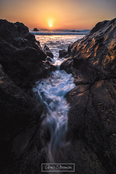 Sunset at el Golfo